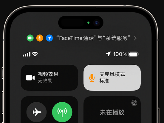 石家庄苹果授权维修网点分享iPhone在通话时让你的声音更清晰 