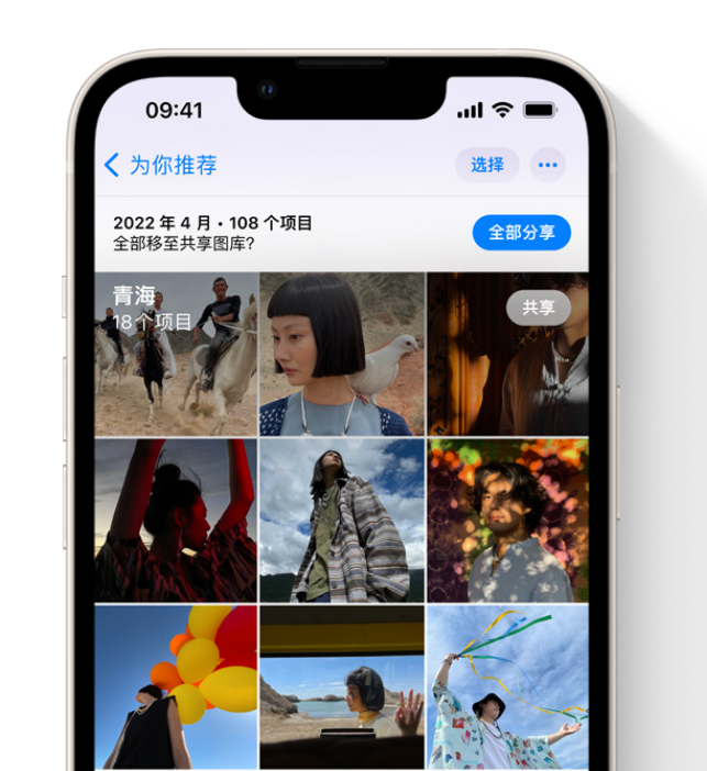 石家庄苹果维修网点分享在 iPhone 上使用共享图库 