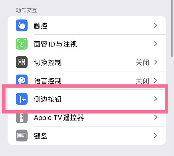 石家庄苹果14维修店分享iPhone14 Plus侧键双击下载功能关闭方法 